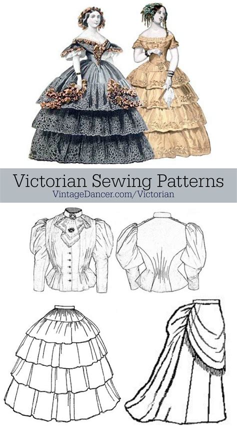 free victorian dress patterns.